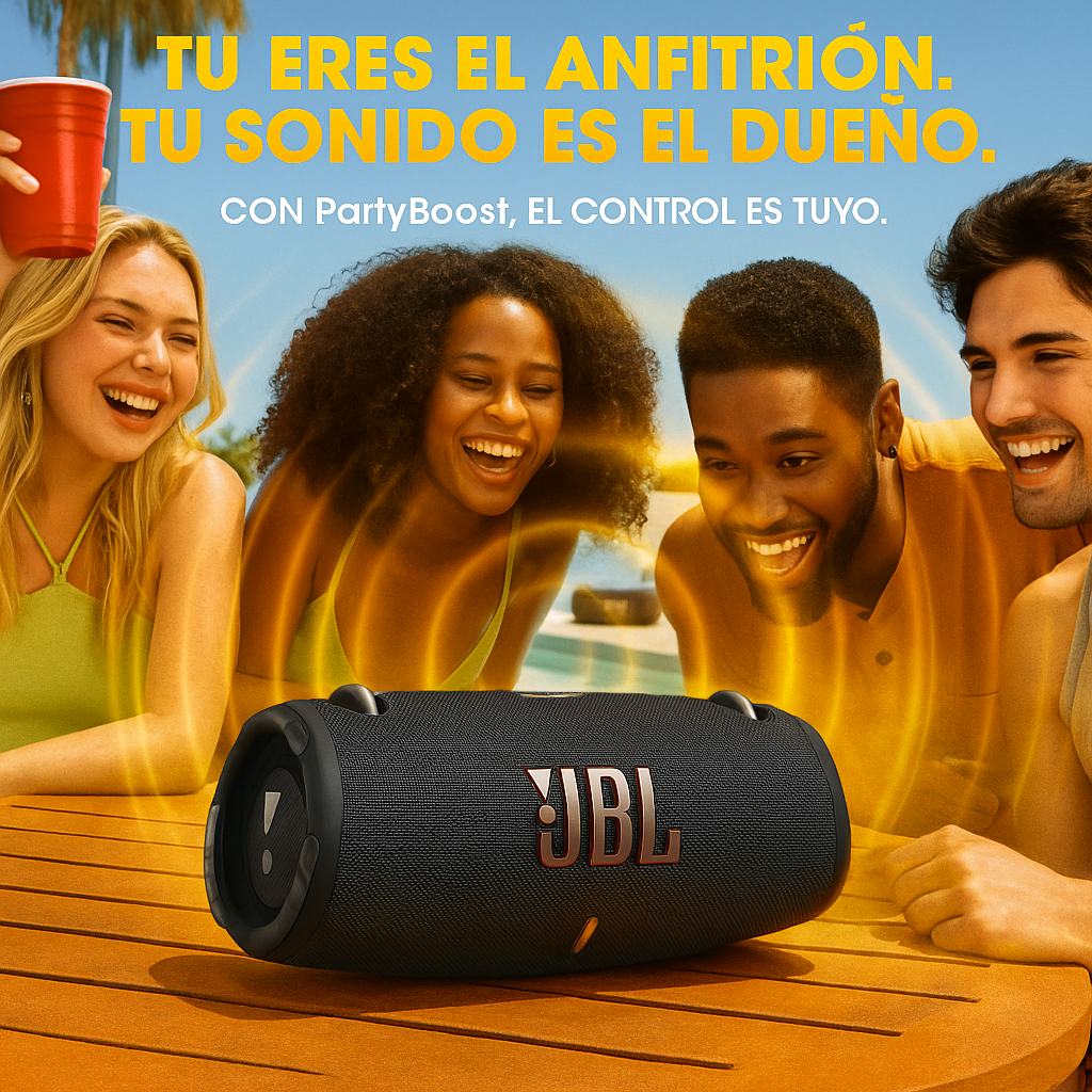 ALTAVOZ XTREME 3: DOMINACIÓN ACÚSTICA SIN LÍMITES.