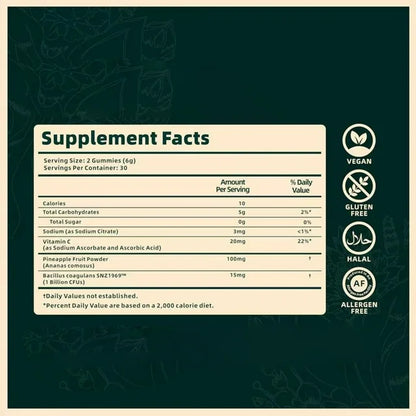 VITAL NATURAL Gummies - Tu bienestar diario empieza con 2 gummies (60und)