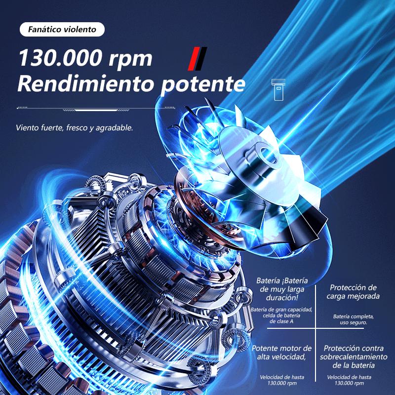 TurboFan X8 – Ventilador de Mano Ultrapotente -50% OFF