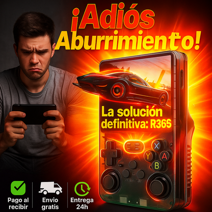 RetroBox GO R3S6™ - Miles de juegos, una sola consola