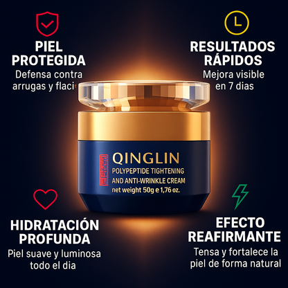 QINGLIN Antiarrugas Premium 50g – Importado de Corea + Mascarilla de Regalo (Stock Limitado)