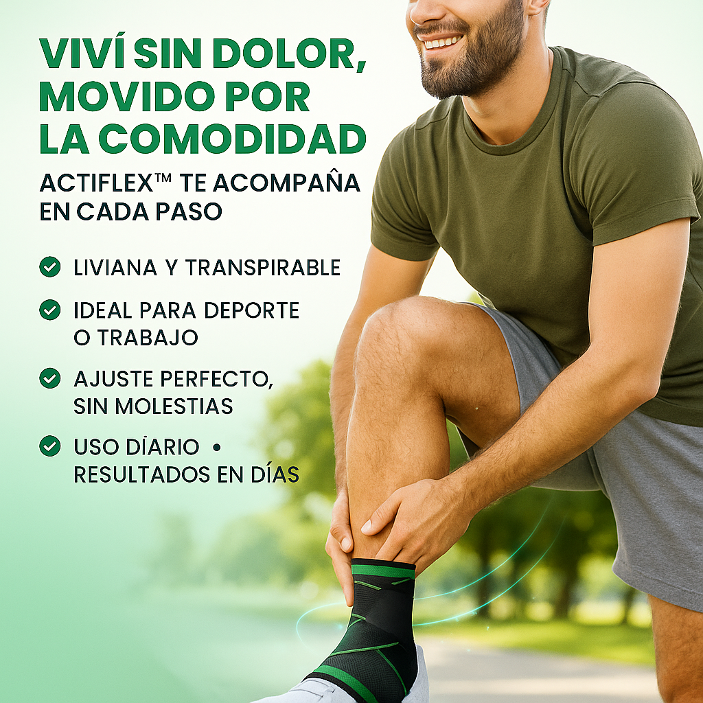 ActiFlex™ - Compresión Inteligente. Alivio Real. (Últimas unidades)