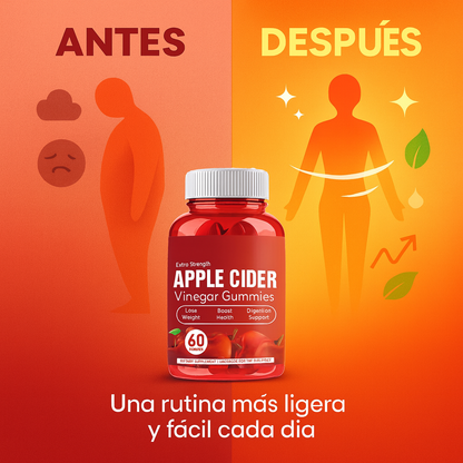 APPLE CIDER® - Gummies de Vinagre de Manzana (60 unidad)