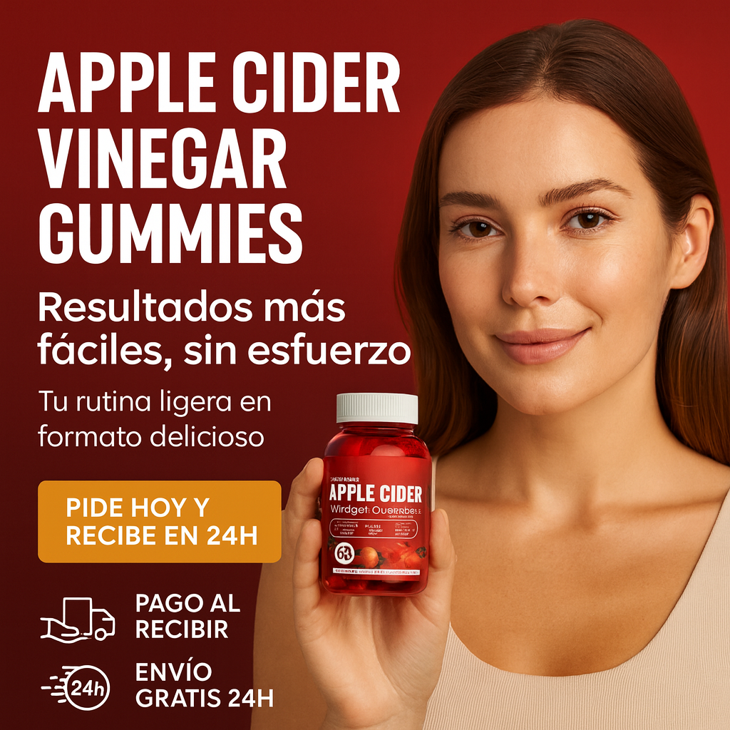 APPLE CIDER® - Gummies de Vinagre de Manzana (60 unidad)