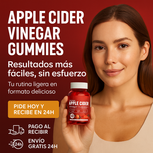 APPLE CIDER® - Gummies de Vinagre de Manzana (60 unidad)