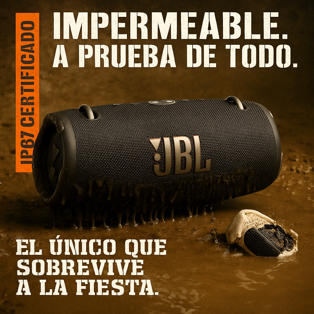 ALTAVOZ XTREME 3: DOMINACIÓN ACÚSTICA SIN LÍMITES.