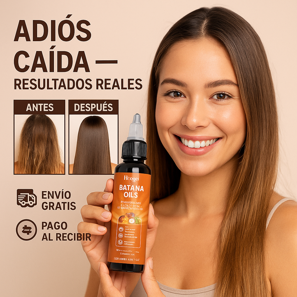 HOEGOA™ Aceite de Batana 100ml — Crecimiento Capilar Natural y Reparación Profunda