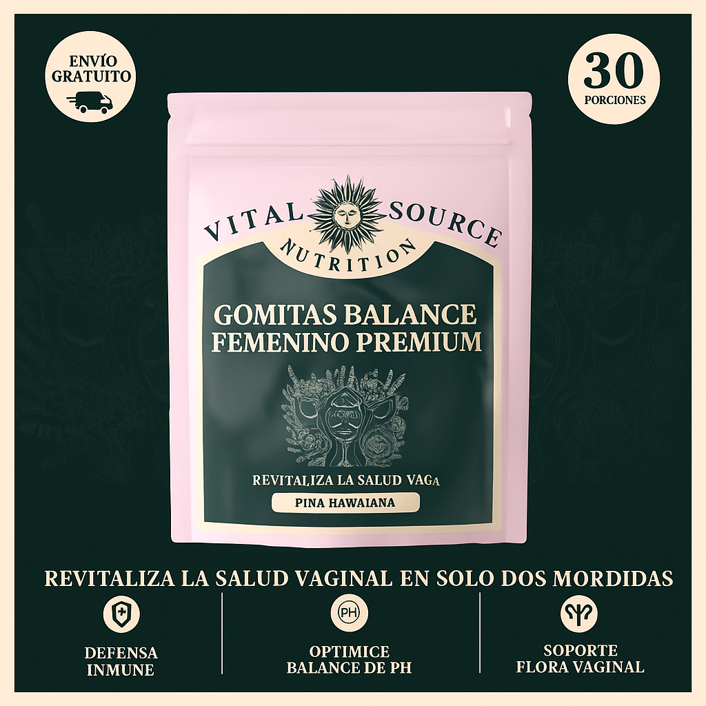 VITAL NATURAL Gummies - Tu bienestar diario empieza con 2 gummies (60und)