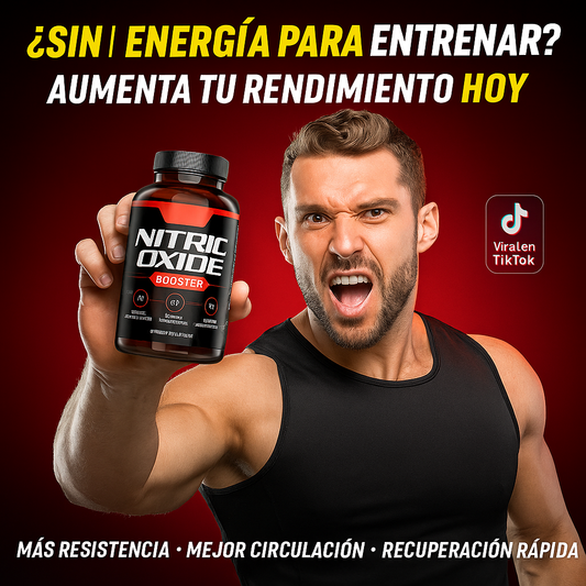 NITRIC OXIDE – MÁXIMO RENDIMIENTO CON SOLO 2 CÁPSULAS (60 caps)