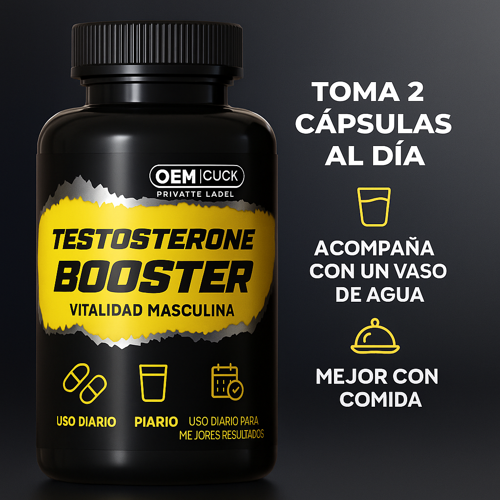 TESTOBOOSTER (COMPRA 1 Y LLÉVATE 2) - Activa tu energía. Recupera tu potencia.