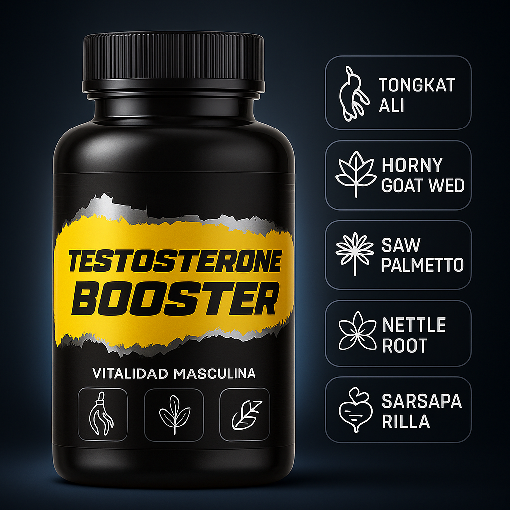 TESTOBOOSTER (COMPRA 1 Y LLÉVATE 2) - Activa tu energía. Recupera tu potencia.