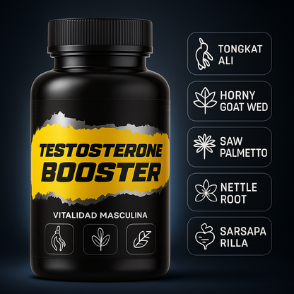 TESTOBOOSTER (COMPRA 1 Y LLÉVATE 2) - Activa tu energía. Recupera tu potencia.
