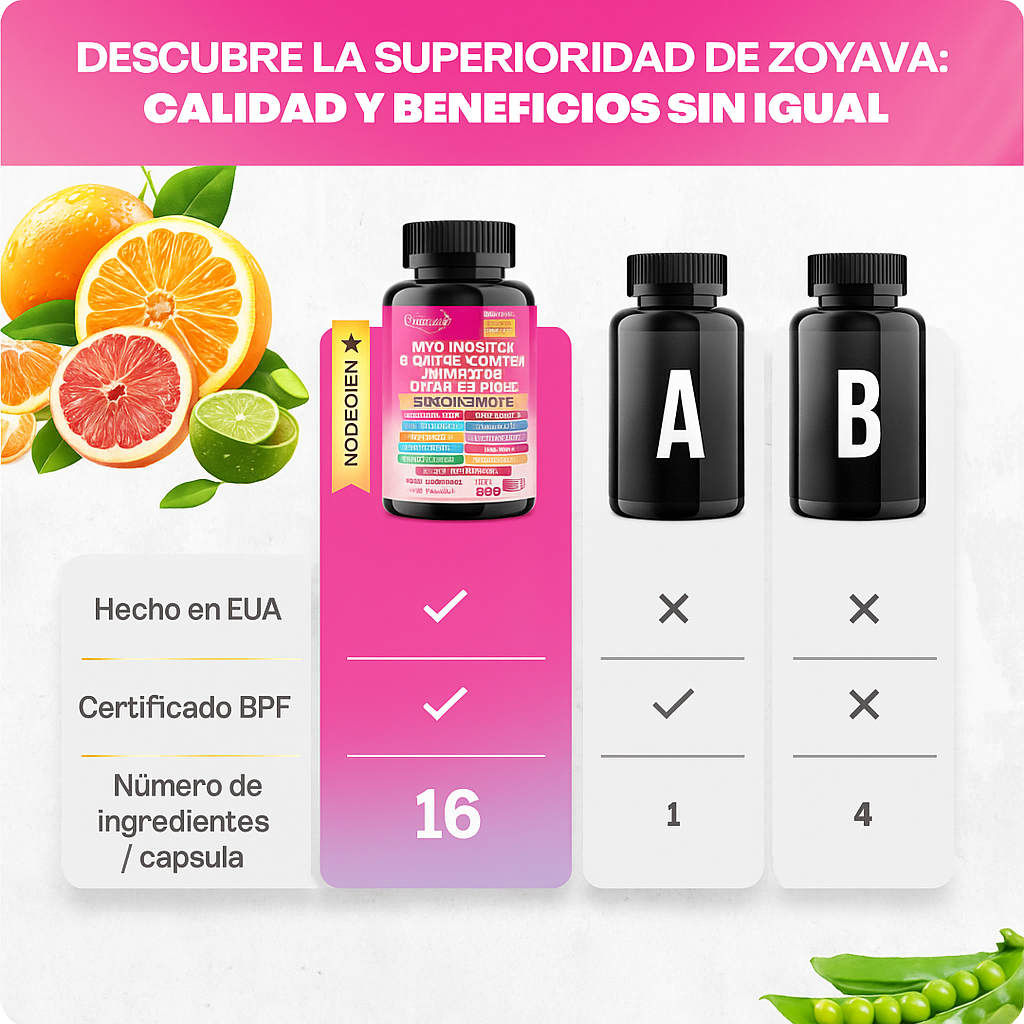 [OFERTA 2x1] Protocolo Hormonal 24H: Myo-Inositol & Berberina (Mañana) + Ashwagandha & Magnesio (Noche) - 150 Cápsulas