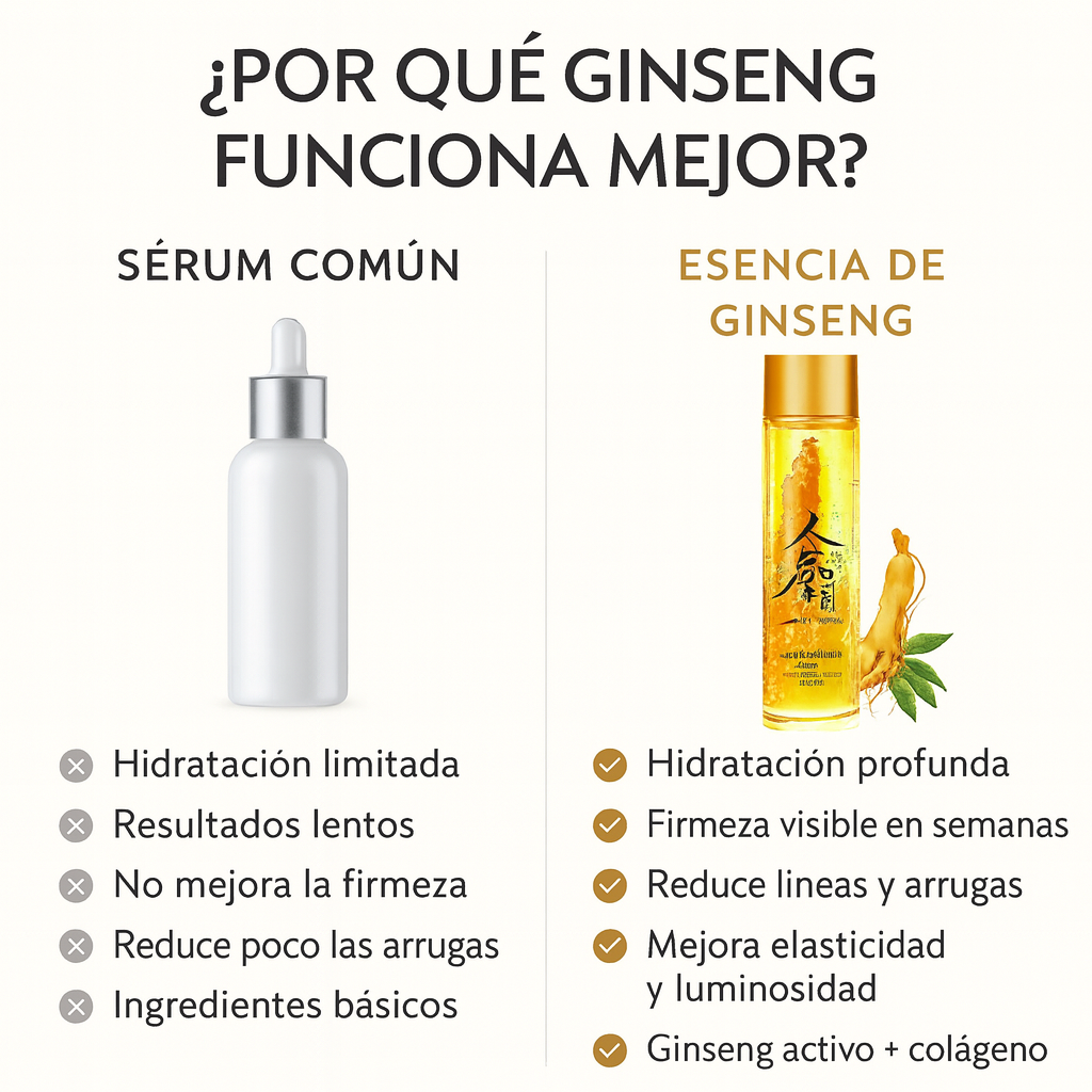 GINSENG GOLD 24K® – EFECTO TENSOR INMEDIATO ANTIARRUGAS | 120 ML (COMPRA 1 · LLÉVATE 2 + REGALO)