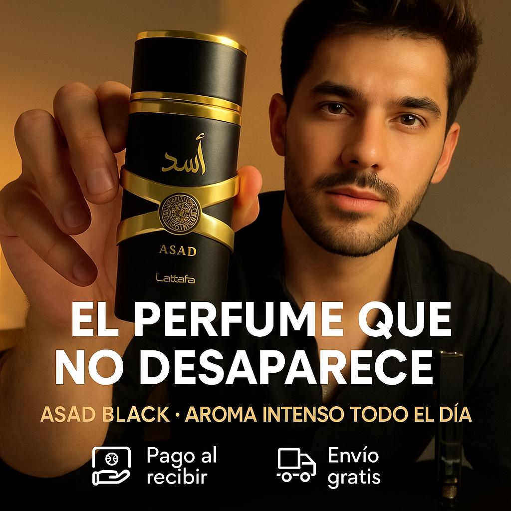 ASAD BLACK 100ml · Pack Rey Árabe + Regalo Exclusivo 33ml