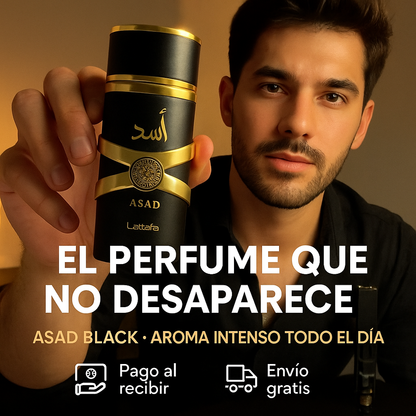 ASAD BLACK 100ml · Pack Rey Árabe + Regalo Exclusivo 33ml