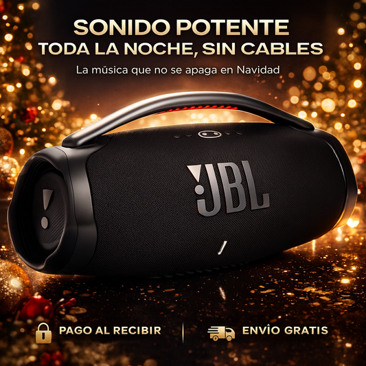 JBL BOOMBOX 3 — EL SONIDO QUE ENCIENDE TU NAVIDAD POTENCIA IMBATIBLE | LIQUIDACIÓN POR CIERRE