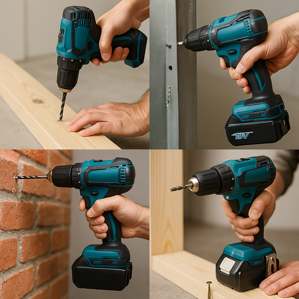 Taladro Percutor + Kit de Accesorios GRATIS (SÚPER LIQUIDACIÓN POR CIERRE)