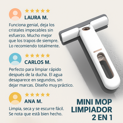 Mini Mop™ – Limpieza Instantánea 2 en 1 (COMPRA 1 Y LLÉVATE 2)