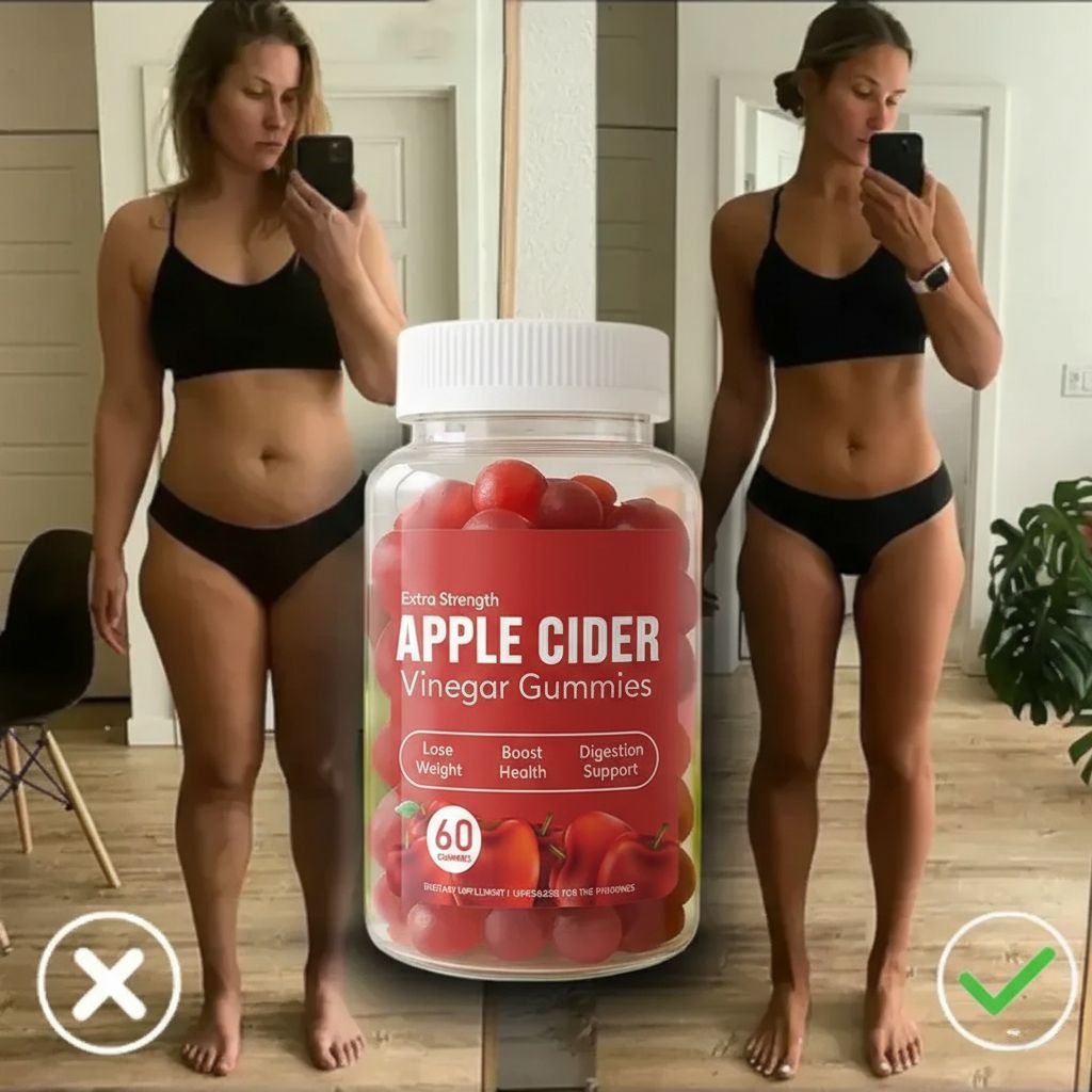 🍏 APPLE CIDER® - Gummies de Vinagre de Manzana (60 unidad) – Transforma tu cuerpo con solo 2 gummies al día - 40% OFF