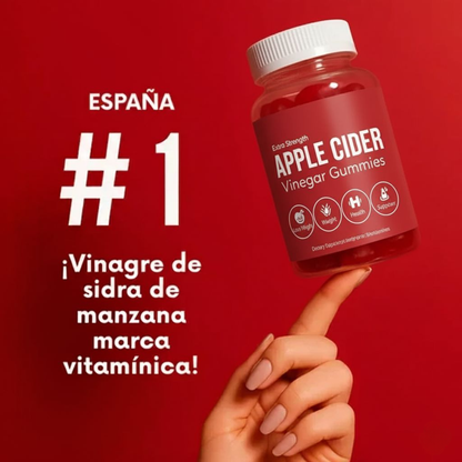 🍏 APPLE CIDER® - Gummies de Vinagre de Manzana (60 unidad) – Transforma tu cuerpo con solo 2 gummies al día - 40% OFF