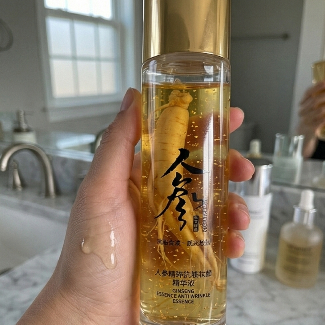 GINSENG GOLD 24K® – EFECTO TENSOR INMEDIATO ANTIARRUGAS PARA PIEL FLÁCIDA | 120 ML