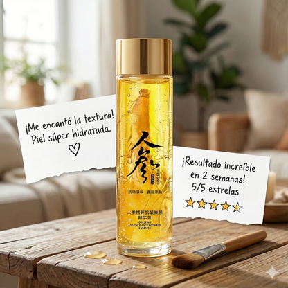 GINSENG GOLD 24K® – EFECTO TENSOR INMEDIATO ANTIARRUGAS | 120 ML (COMPRA 1 · LLÉVATE 2 + REGALO)