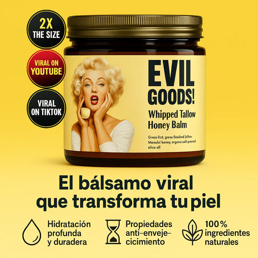 EVIL GOODS - Bálsamo de miel y sebo de res Anti-Envejecimiento