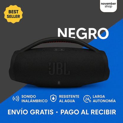 JBL BOOMBOX 3 — EL SONIDO QUE ENCIENDE TU NAVIDAD POTENCIA IMBATIBLE | LIQUIDACIÓN POR CIERRE