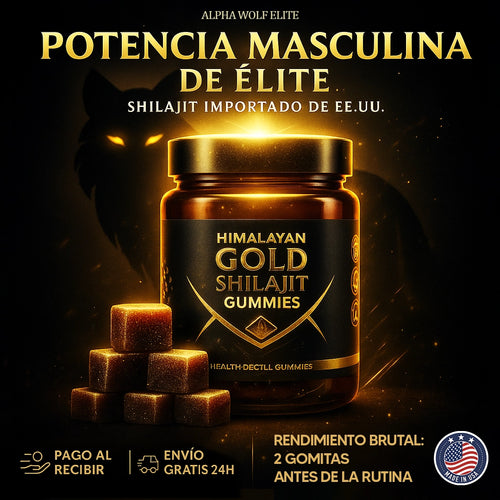 HIMALAYAN GOLD ЅНILАJIТ — Energía masculina de élite. (-50% OFF)