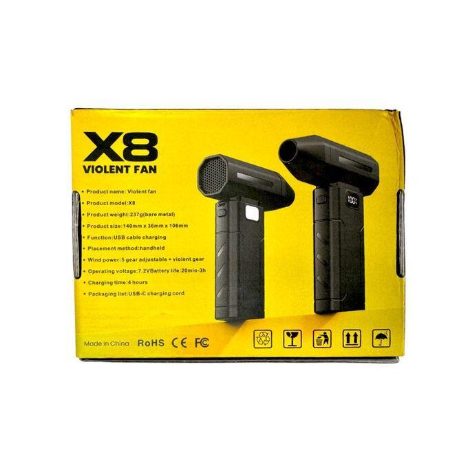 TurboFan X8 – Ventilador de Mano Ultrapotente -50% OFF