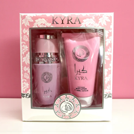 [2x1] Perfume Aroma Yara + Loción Corporal – Fragancia Dulce, Seductora y Duradera