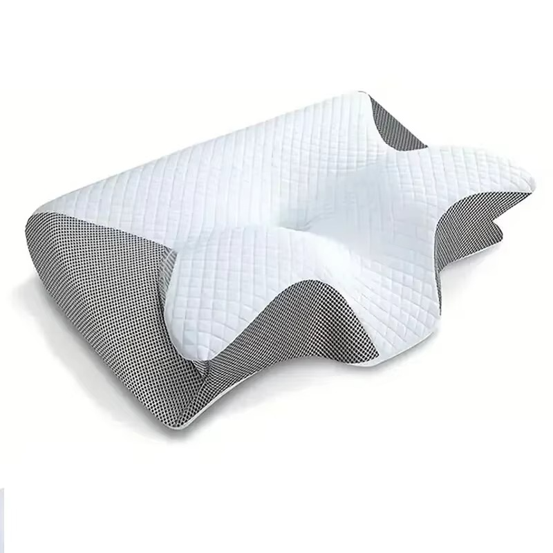 MÁSTER CERVICAL 2 EN 1 - Almohada de Espuma Viscoelástica Ortopédica y Ergonómica.