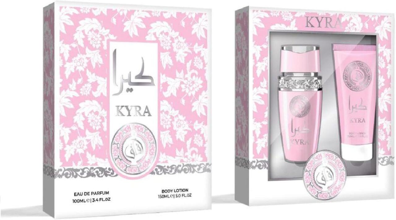 [2x1] Perfume Aroma Yara + Loción Corporal – Fragancia Dulce, Seductora y Duradera
