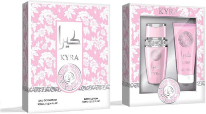 [2x1] Perfume Aroma Yara + Loción Corporal – Fragancia Dulce, Seductora y Duradera