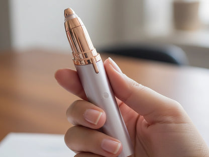 SoftTouch™ | BASTA DE CERA Y PINZAS: Depilación Facial Instantánea y Portátil.